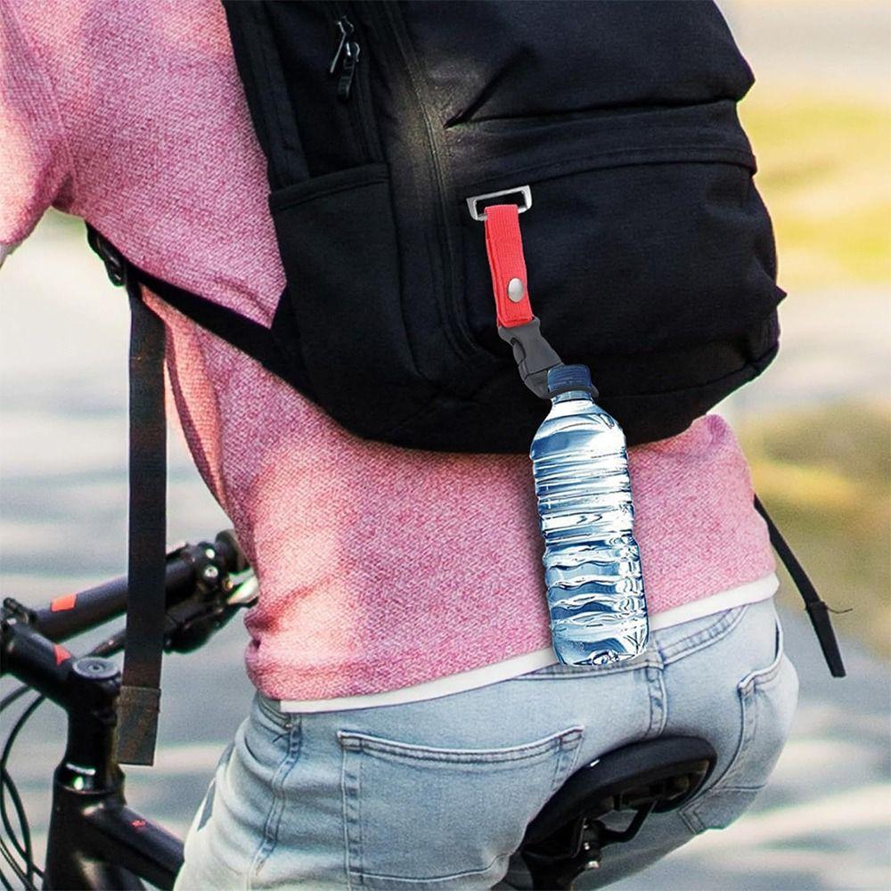 Hanging Clasp Water Bottle Buckle Holder Webbing Backpack Bottle Hanger Water Bottle Hook Outdoor