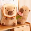 Peluche Capibara Celebrità di Internet - Simpatico Peluche Trasformabile per Regalo di Compleanno per Bambini