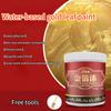 1000g Water-based Paint Metal Shiny Gold Foil Paint Exterior Plaque Depicting Pigment