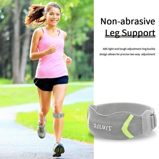 Kolenní ortéza Patella Šlacha Kolenní popruh Podpora pro úlevu od bolesti kolen pro turistiku Fotbal Basketbal Běh Unisex Fitness chránič kolen
