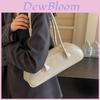 French Style Pu Crossbody Bag With Seaming Details For Daily Use