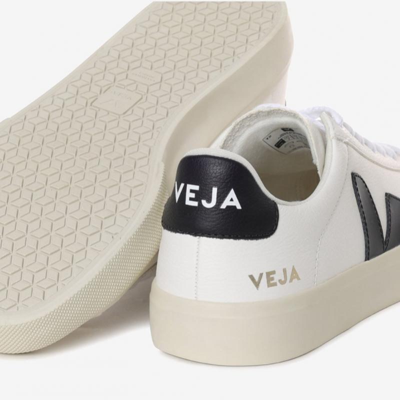 Veja Unisex White Leather Sneakers Campo Svju233cp05 537