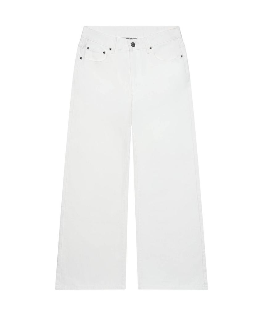 REEMNIK Rivette Drift Wide Denim Pants [O-White]