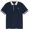 Polo Shirt Unisex Marine Blue 3APQB0253-09NYS