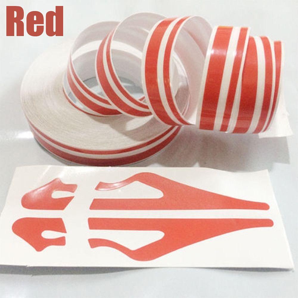 Decoration Multicolor Waist Line Vinyl Sticker Car Body Decal Double Line Tape Pinstripe Steamline