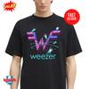 Weezer Sommer 2025 Merch T-Shirt Robotisches Logo Klassisches T-Shirt S-5XL
