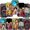 כיסוי לטלפון עבור Samsung Galaxy S24 S23 iPhone 15 14 Xiaomi Redmi Note 13 12 11 8 10 9 Pro Max X XR OPPO A15 Huawei Anime Luffy Gear 5 One Piece Cover