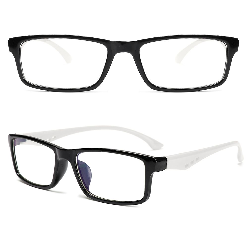 Fashion Portable Square Eye Protection Eyeglasses Anti-Blue Light Glasses Ultra Light Frame