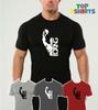 BOXEN Fitnessstudio T-Shirt MMA Heben Zuwächse Gewichtheben Gewichte Training Bodybuilding