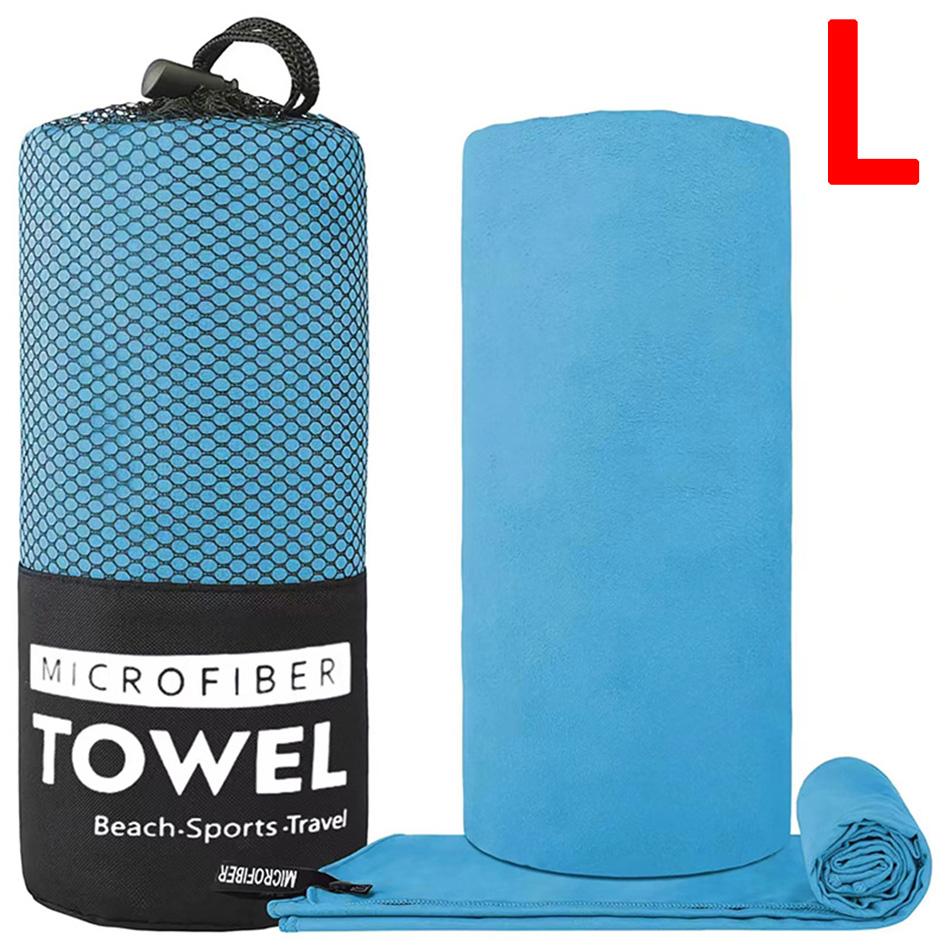 Hot Microfiber Towel Sports Quick-Drying Super Absorbent Camping Towel Super Soft Lightweight Gym Swimming Yoga Beach Towel