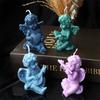 Angel Candle Silicone Mold Handmade Winged Angel Scented Candle Mold DIY Cake Chocolate Soap Mold Candle Making Resin