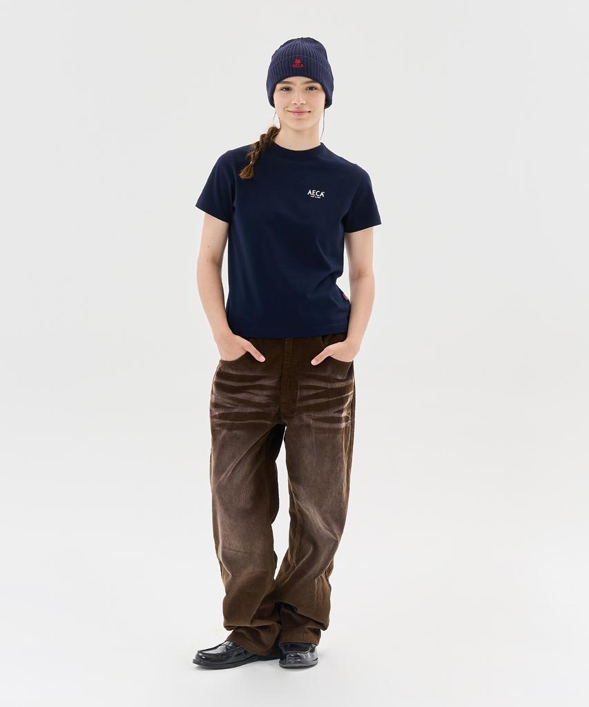 AECA Aeca Signature Tee-Navy