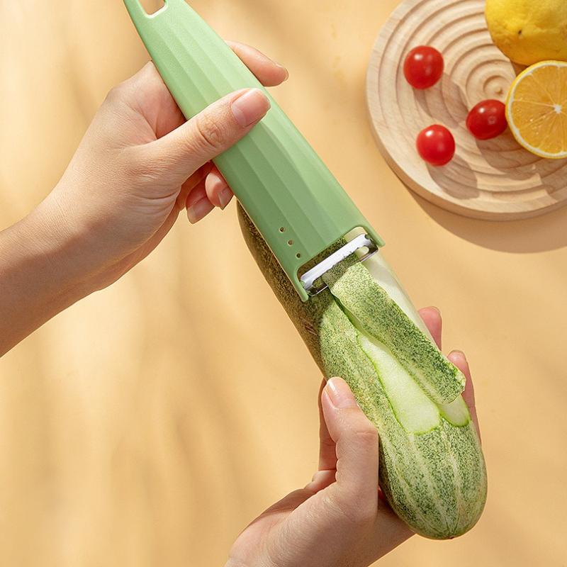 Stainless Steel and PP Planer Multi-function Fruit &Vegetable Tool Potato Peeler Cucumber Slicer Kitchen Accessories Home Items
