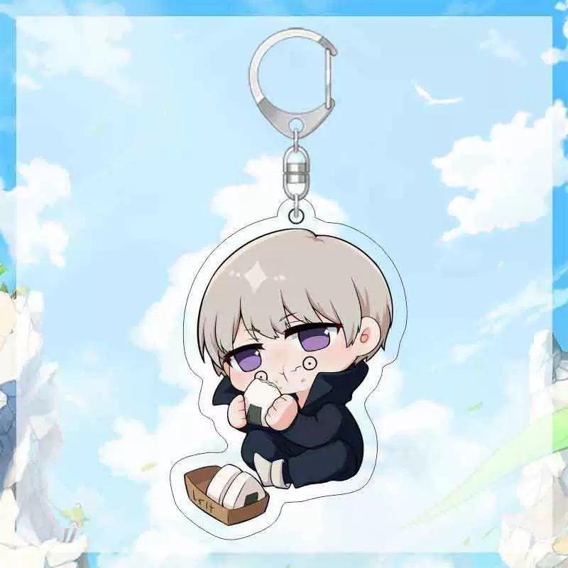 Anime Geto Suguru Ryomen Sukuna Fushiguro Toji Nanami Kento Okkotsu Yuta Inumaki Toge Acryl Schlüsselanhänger Anhänger Figur Spielzeug Geschenk