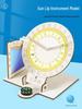 Children's Equatorial Sundial: Small Craft Sun Clock for Shadow Experiments and Science Projects
