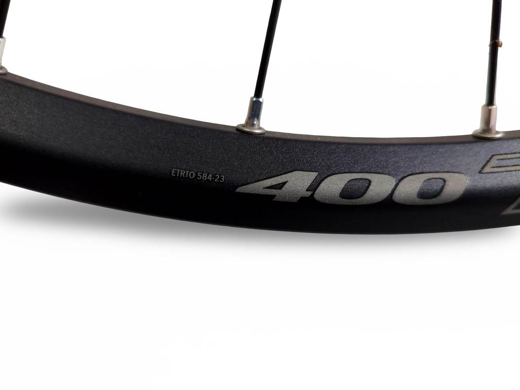 Front Bicycle Wheel Oval 400 27.5" Etrto 584-23 Qr9 Centerlock Silver