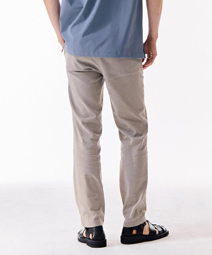 CHASECULT Men'S Linen-Like Full Elastic Waist Pants-Dbrk2222C0X