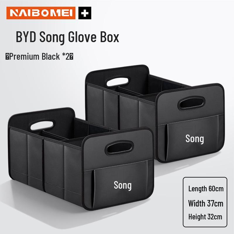 Organisateur de coffre de voiture BYD Song Pro/Plus: Boîte de rangement pliable