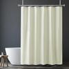 Solid Color Waterproof Polyester Shower Curtain - Opaque Bathroom Divider