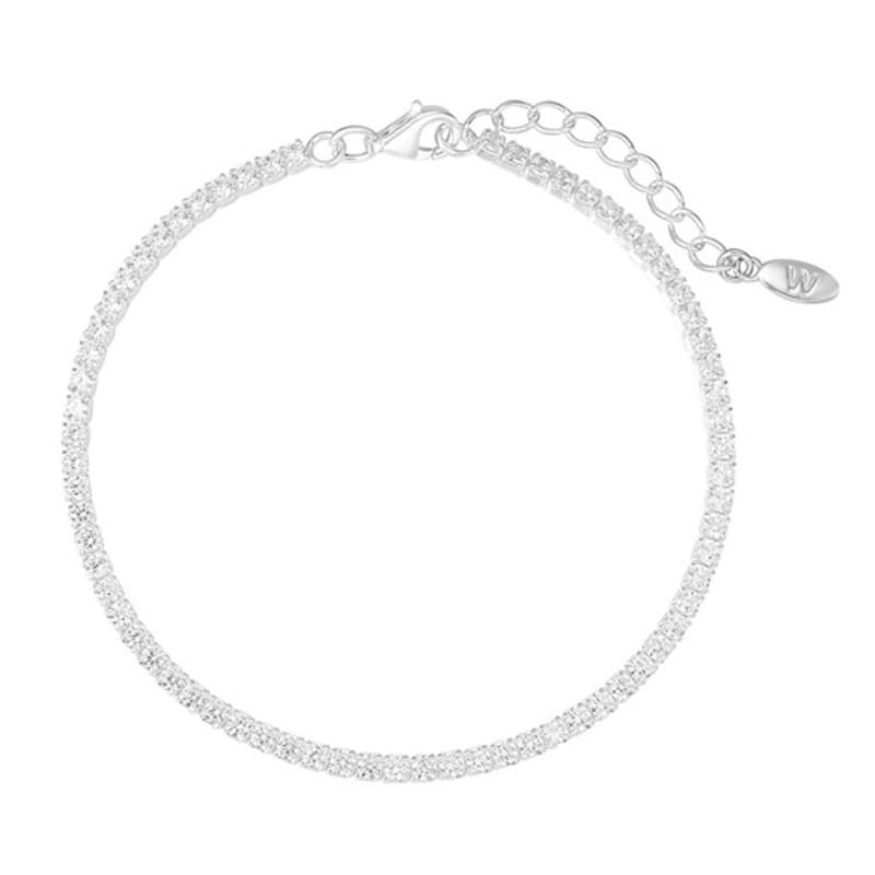 WESTISLAND Silver Color Stone Tennis Bracelet (Choose 1 of 5)_WS058