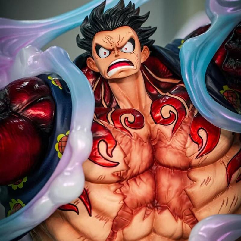 Ідеальна Нова 40СМ One Piece Jt Dream Четверта Передача Острів Привидів Луффі GK Фігурка Персонаж Аніме One Piece Прикраси Круті Настільні Прикраси