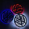 For VOLKSWAGEN 11cm 5D Logo Light LED Rear Badge  Front Grille Light For VW CC Bora Golf Jetta POLO MAGOTAN Passat Logo Light Tr CWT1