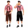 Halloween Herren Bierkostüm-Set mit Hut und Hose für Party oder Bühne