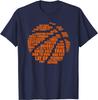 Basketball Terms Motivational Word Cloud TShirt BasketballPlayer Graphic Tee Tops Funny Short Sleeve Letters Printed Outfits