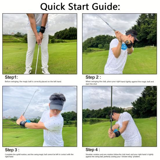 Golf Swing Trainer Ball Smart Ball Golf Training Aid Golf Practice Equipment Swing