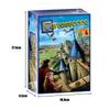 Carcassonne Brettspiel Familienparty Plättchenlegen Strategiespiel für 2 5 Spieler Bestes Geschenk für Kinder Erwachsene