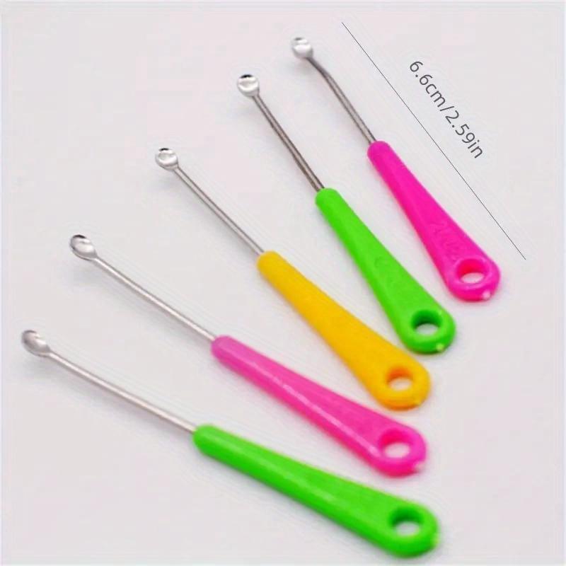 4/8/20Pcs Earwax Removal Kit, Metal Tweezers, Scrapers & Cleansers, Ear Care Spoon Set, Facial Beauty Tools