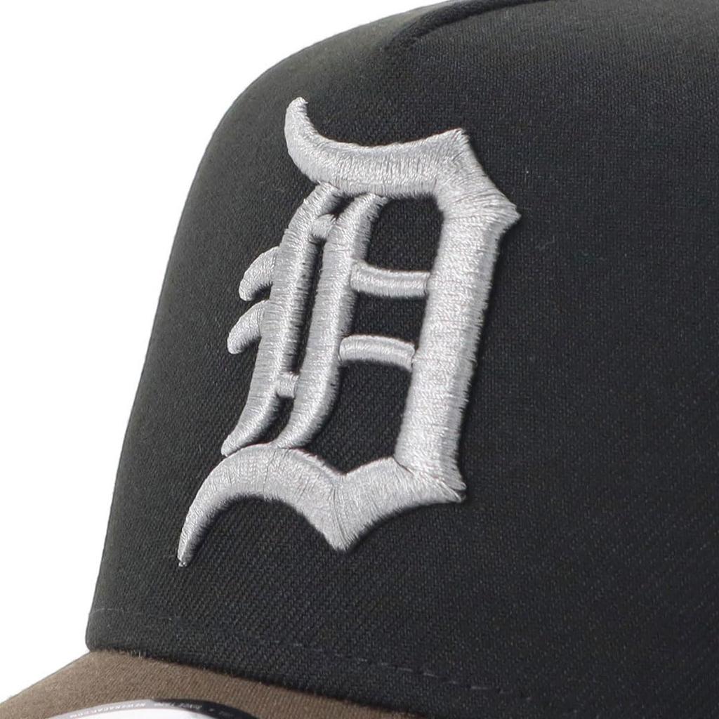 NEW ERA 9FORTY Trucker Mesh Cap Two Tone MLB Side Patch 15206458 Black Walnut A-Frame