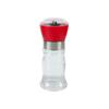 Salt and Pepper Grinder Refillable Plastic Grinder with Adjustable Kibble Portable Spice Jar Container Spice Grinder  Kitchen