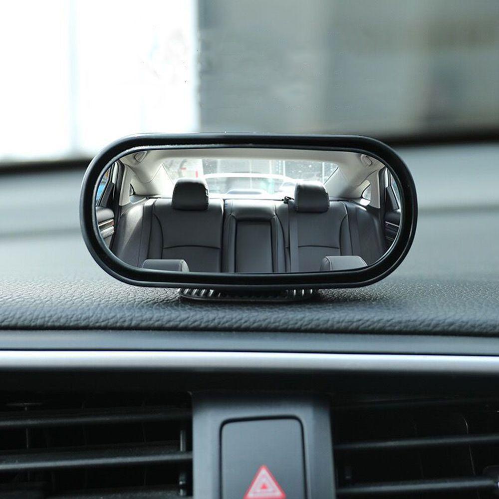 On HD Glass Car Rearview Mirror Auxiliary Adjustable Rotation Parking Aid Mirror Car Blind Spot Mirror 360-degree Wide Angle