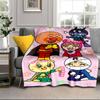Superhero Parade Blanket Flannel Blanket for Bed, Sofa, Camping, Hiking, Picnic Essentials, Gift for Family Fan Gifts