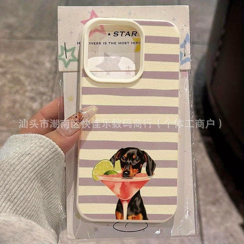 Cute cute pet dog for iPhone15Pro/14/13/12/11 Apple 16/17promax mobile phone case