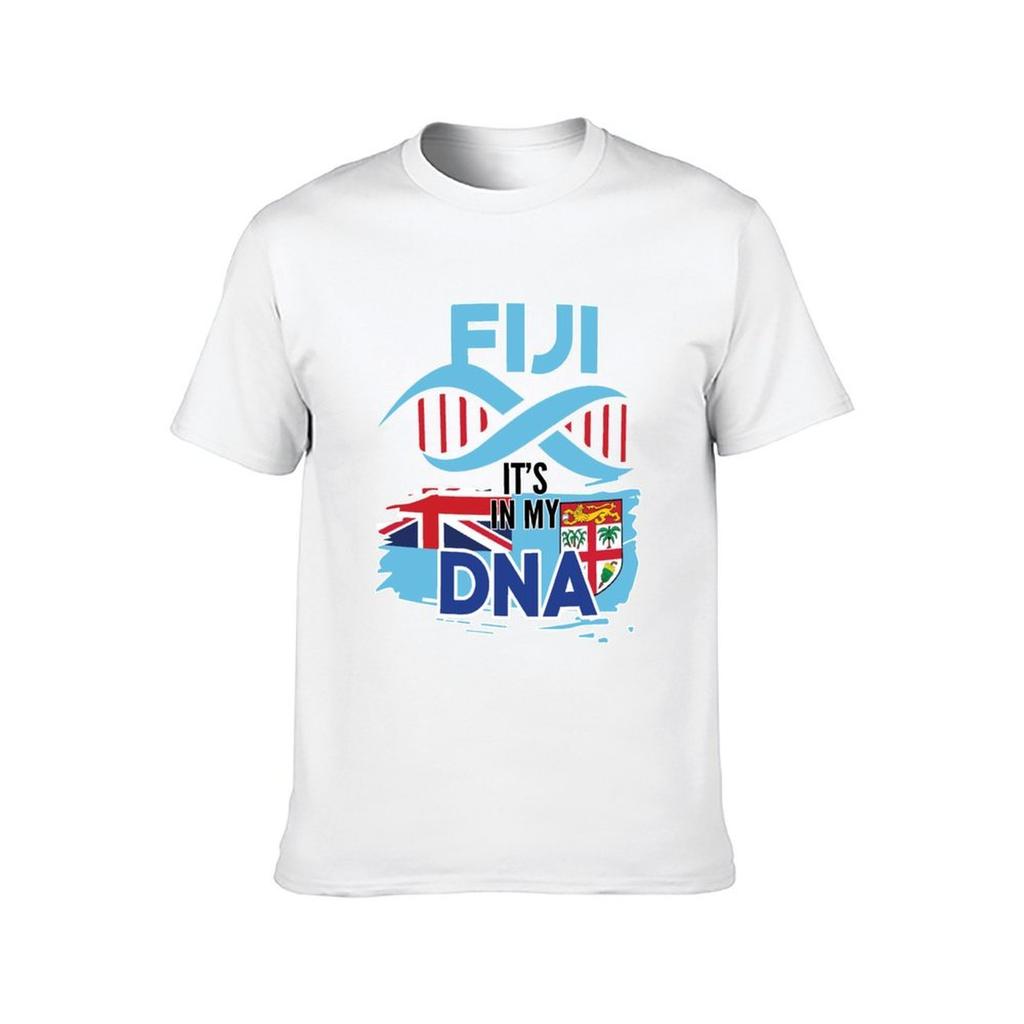 Fiji It Is In My DNA TShirt Cotton Tshirt 100 Man T Shirt Cotton High Quality TShirt