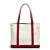 Contrasting Color Canvas Bag New Commuter Versatile Large-capacity Casual Shoulder Tote Bag
