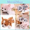 Adorable Corgi Plush Toy Dog Pillow Cute Cuddle Buddy Soft Stuffed Animal For Sleep