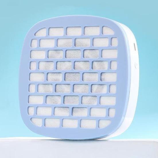 Mini Aspiradora de Uñas USB con Papel Filtro 3200 RPM Potente Succión Recolector de Polvo de Uñas Ajustable Portátil Limpiador de Polvo para Hogar y Salón Ventilador Extractor
