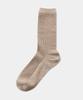 Sagseudeolaenggwiji Mild Ribbed Socks (Beige)