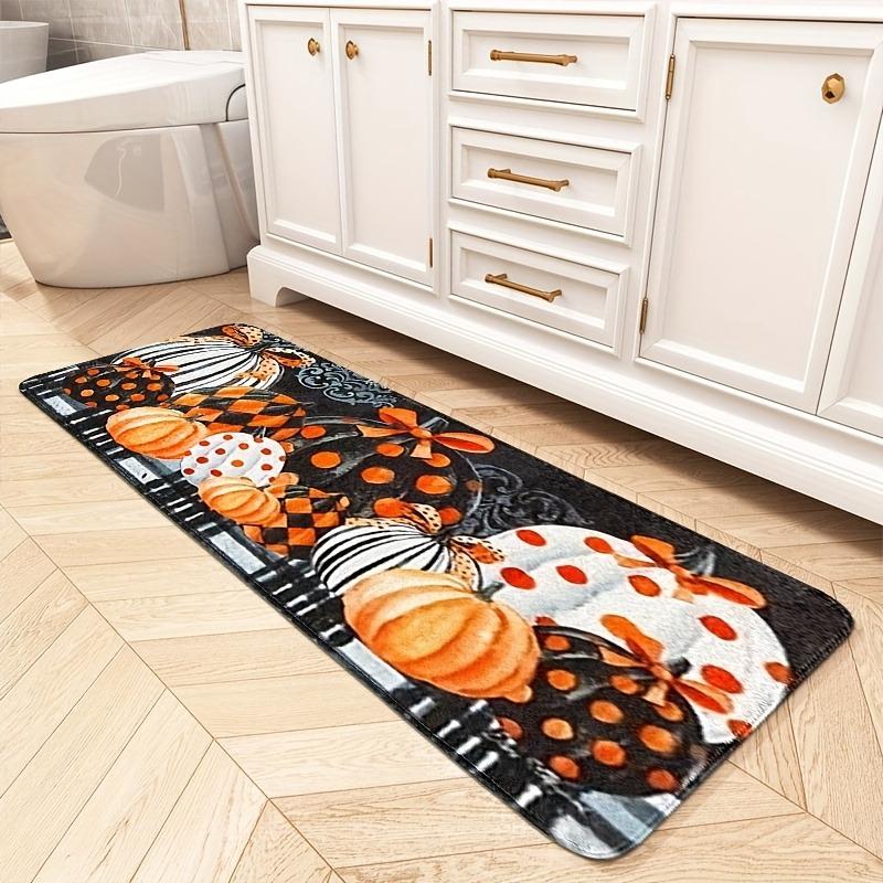 1PC Golf Ball Kitchen Rug Non-Slip Door Mat Pop Design Bathroom Rug Bath Mat Carpet for Home Sink Laundry Decoreeree