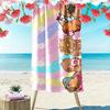 Cute Cartoon Bears Beach Towel Beach Towel Quick-drying for Travel Outdoor Sports Jogging Beach and Swimming