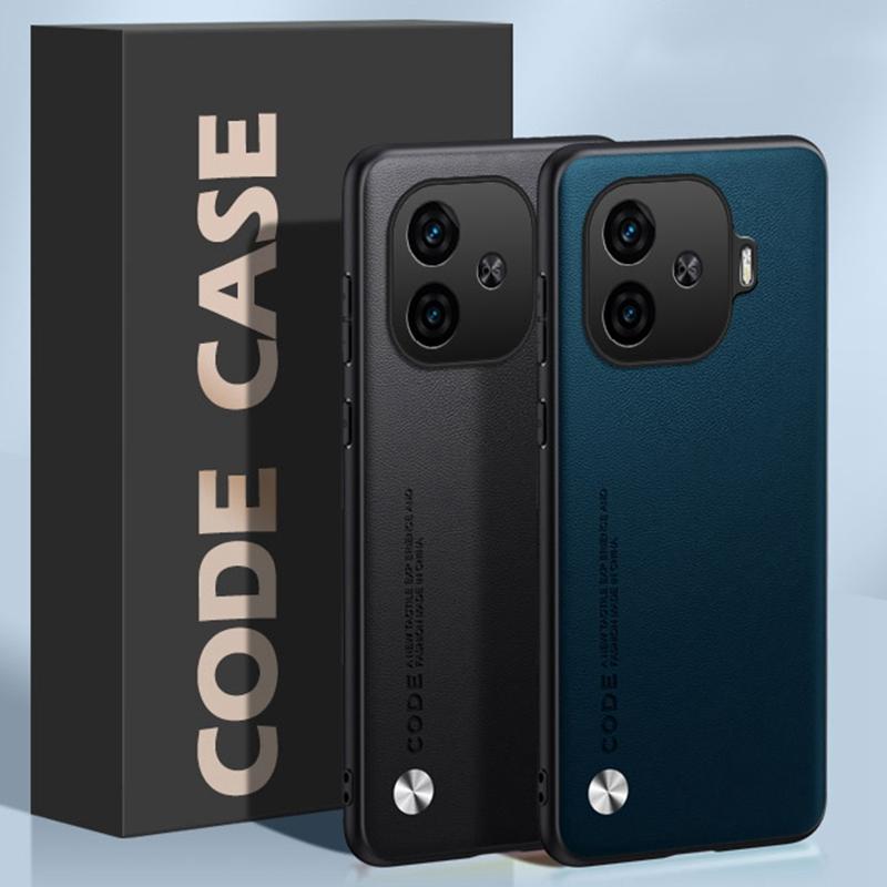 Luxury PU Leather Case For Vivo iQOO Z9 Turbo Cover Silicone Shockproof Protection Phone Case For Vivo iQOO Z9 Z9X 5G iQOOZ9 X