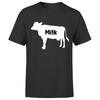 Milk Dairy Cow Mens T Shirt Funny Animal Graphic For Farmer Tee Top