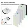 Replacement Filter Nail Vacuum Cleaner Filter For Nail Dust Collector Filter Brushless Nail Dust Extractor Original Filter