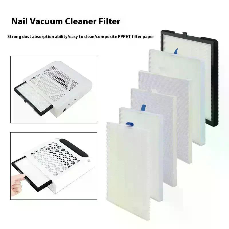 Replacement Filter Nail Vacuum Cleaner Filter For Nail Dust Collector Filter Brushless Nail Dust Extractor Original Filter