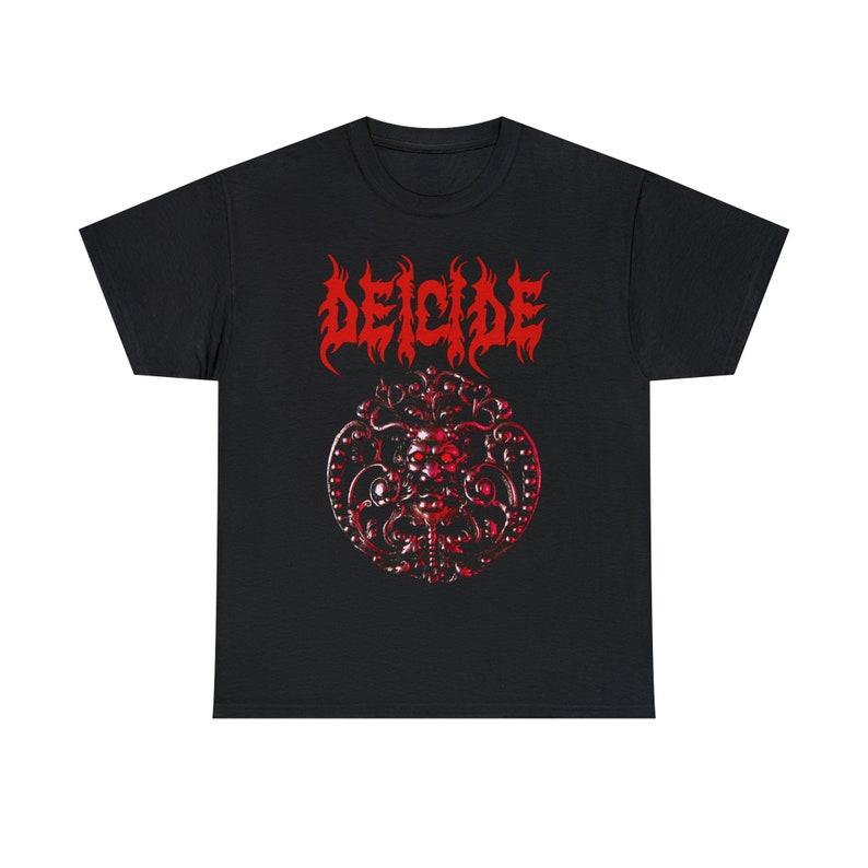 Tričko Deicide, death metal, Morbid Angel, Obituary, Suffocation, Six Feet Under, Immolation, Possessed, unisex, těžké bavlněné, 230 g/m²