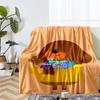 Hey Duggee Theme Printed Blanket - Perfect for Couch, Bed, Travel & Outdoor Use | Machine Washable, Cozy & Durable.