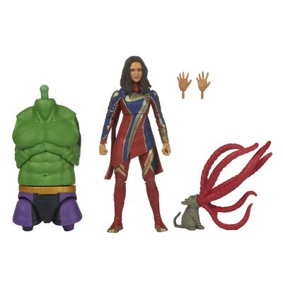 Hasbro Marvel Legends Series Ms. Marvel The Marvels 6-Zoll (15 cm) Sammelfigur, ab 4 Jahren, F3682, Authentisch